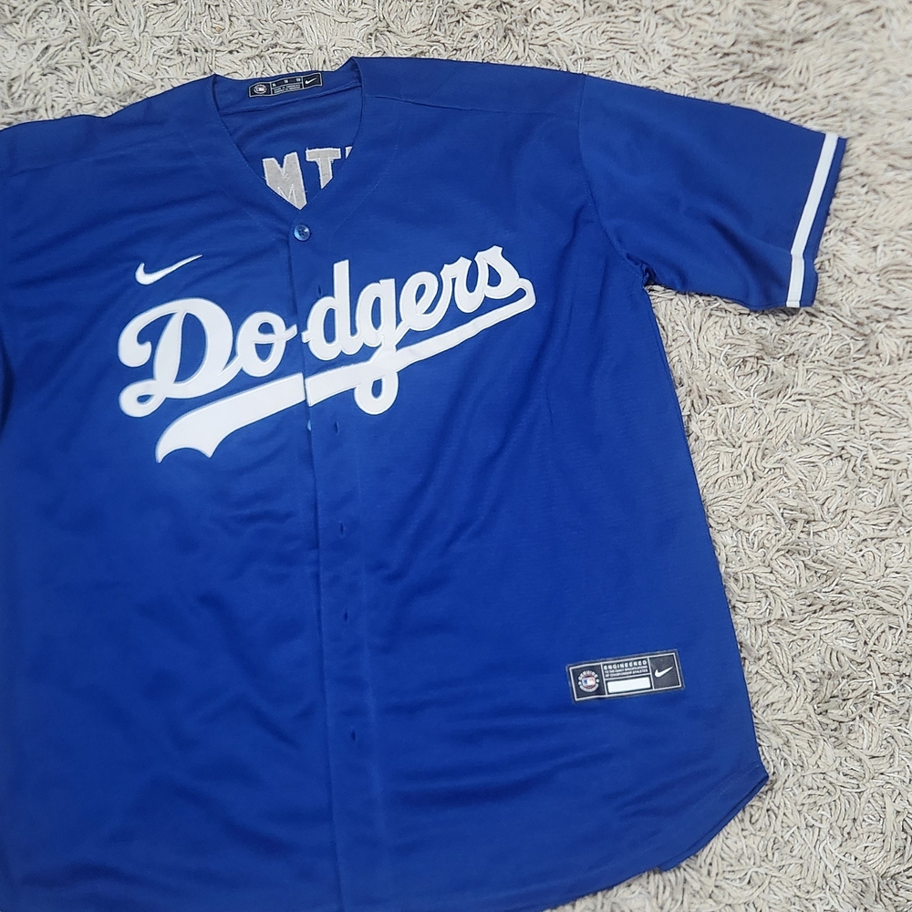 Nike Dodgers Blue Jersey
